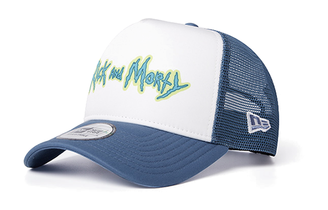 New Era Logo Polyester Baseball Cap Blue Unisex Couple Style. 60503551
