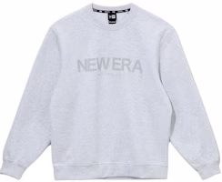 New Era Logo Print Crewneck Long Sleeve Sweatshirt Unisex - Heather Gray 14179202 New Era Logo Print Crewneck Long Sleeve Sweatshirt Unisex - Heather Gray 14179202