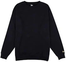 New Era Logo Print Crewneck Sweatshirt Black 12727855 New Era Logo Print Crewneck Sweatshirt Black 12727855
