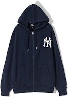 New Era Logo Printed Zip Hoodie Jacket Navy Blue () 12588129 New Era Logo Printed Zip Hoodie Jacket Navy Blue () 12588129