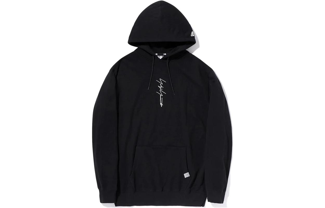 New Era Logo Pullover Hoodie Unisex Black 13056267