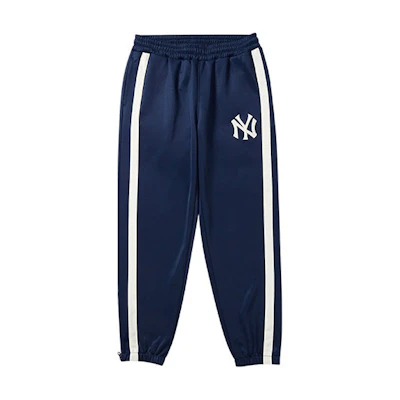 New Era Logo Side-Zip Jogger Pants Blue Unisex Fall Casual Wear 12877397