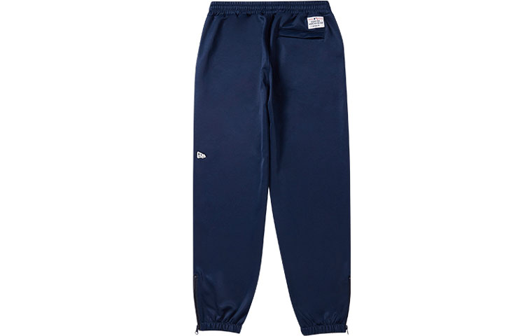 Lookbook New Era Logo Side-Zip Jogger Pants Blue Unisex Fall Casual Wear 12877397