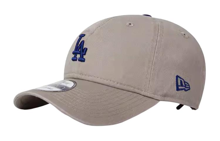 New Era Los Angeles Dodgers Cotton Baseball Cap Gray Unisex Couple Style 14201624