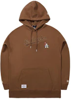 New Era Los Angeles Dodgers Pullover Hoodie with Kangaroo Pocket Brown Unisex 13789109 New Era Los Angeles Dodgers Pullover Hoodie with Kangaroo Pocket Brown Unisex 13789109