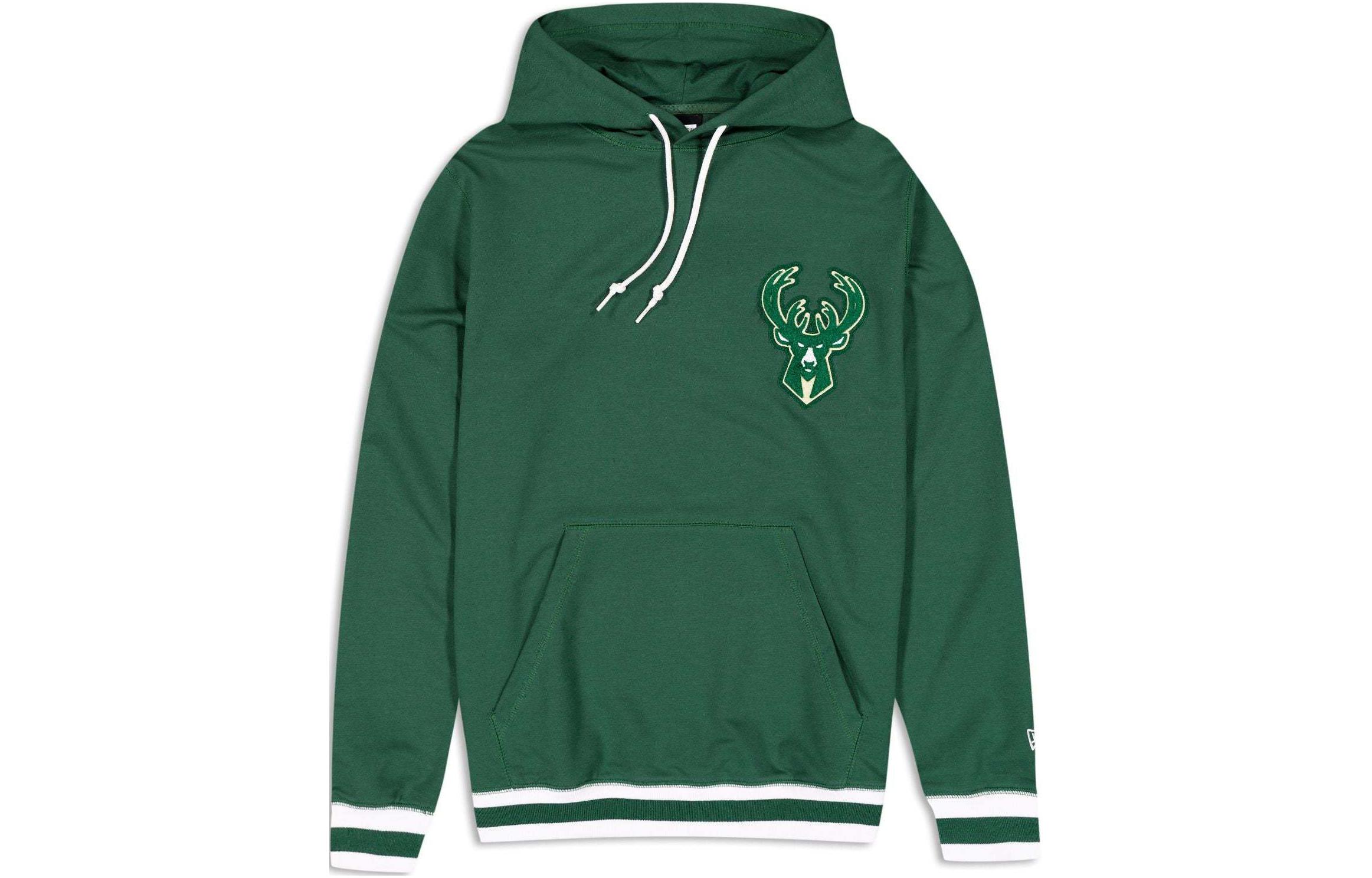 New Era Milwaukee Bucks Chest Logo Hoodie Green () 60296989