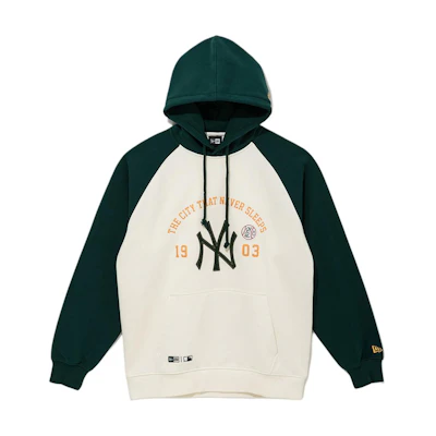New Era MLB Colorblock Pullover Hoodie Green - Long Sleeve 14397928