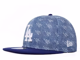 New Era MLB Full Print Denim Blue Snapback Cap - Unisex Casual Style. 14388366 New Era MLB Full Print Denim Blue Snapback Cap - Unisex Casual Style. 14388366