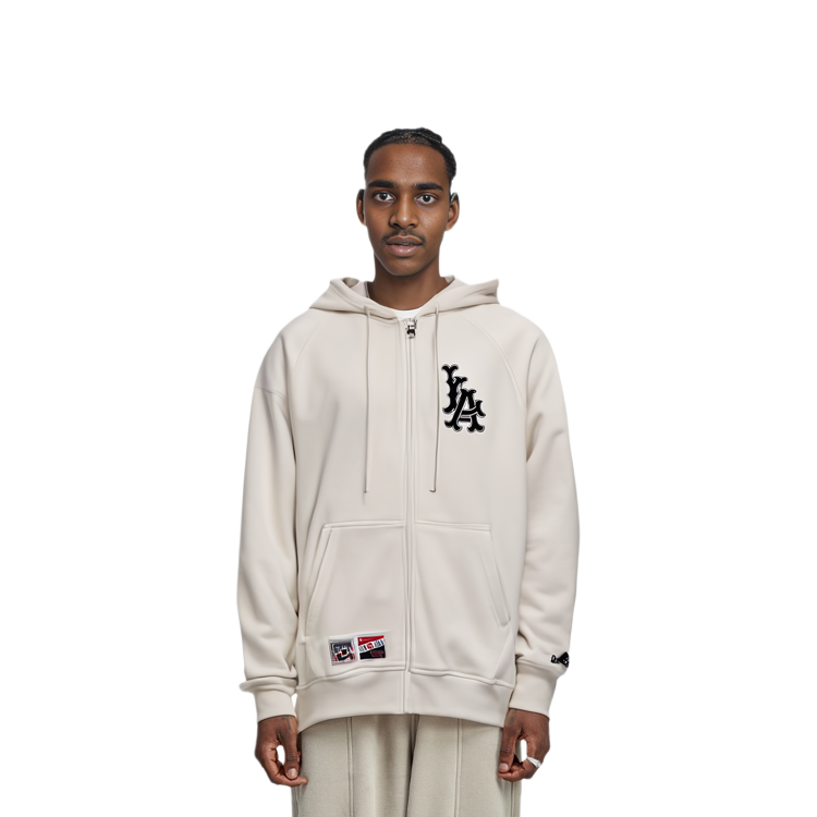 Shop 新款 MLB 洛杉矶安纳海姆天使队标志连帽拉链男女通用卫衣 13789218