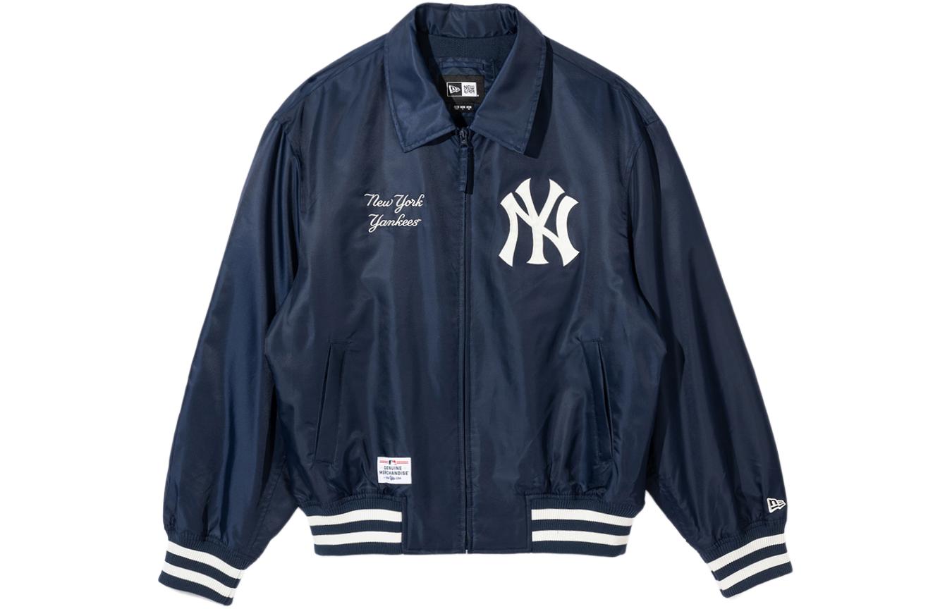 Lookbook Chaqueta Azul Unisex Bordada con Cremallera MLB Los Angeles Dodgers New Era 14179179