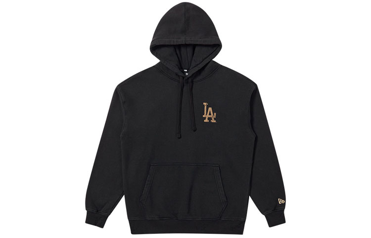 New Era MLB Los Angeles Dodgers Vintage Hoodie Black Unisex Pullover 13276324