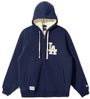 New Era MLB Los Angeles Dodgers Zip Hoodie Unisex Navy Blue 13781128 New Era MLB Los Angeles Dodgers Zip Hoodie Unisex Navy Blue 13781128
