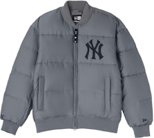 New Era MLB Minimalist Embroidered Logo Pilot Jacket Winter Gray. 13338674 New Era MLB Minimalist Embroidered Logo Pilot Jacket Winter Gray. 13338674
