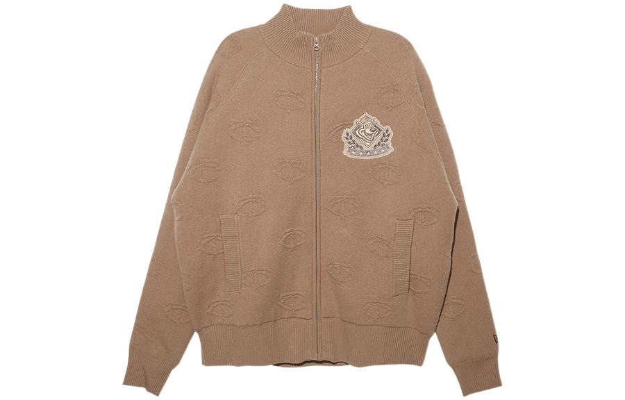 New Era MLB Minnesota Twins Full-Print Zip-Up Jacket Unisex Sand Color 13488867