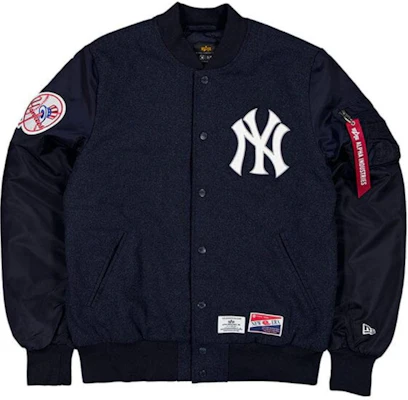 New Era MLB Navy Colorblock Varsity Baseball Bomber Jacket for Men 60564190 Buy New Era MLB Navy Colorblock Varsity Baseball Bomber Jacket for Men 60564190