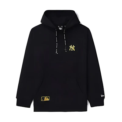 New Era MLB New York Yankees Classic Black Hoodie Pullover Sweater NERSWM00077XLBKX00M