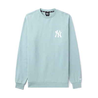 New Era MLB New York Yankees Classic Crewneck Sweatshirt Sky Blue (Men) NERSW3774306LBLL00M