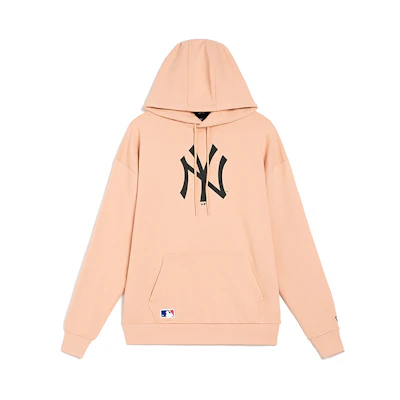 New Era MLB New York Yankees Logo Hoodie Pink Unisex 12147613