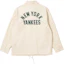 Lookbook New Era MLB 紐約洋基標誌珍珠象牙色長袖外套 男女適用 14179174