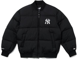 New Era MLB New York Yankees Oversized Black Winter Lightweight Down Jacket Unisex 13781123 New Era MLB New York Yankees Oversized Black Winter Lightweight Down Jacket Unisex 13781123