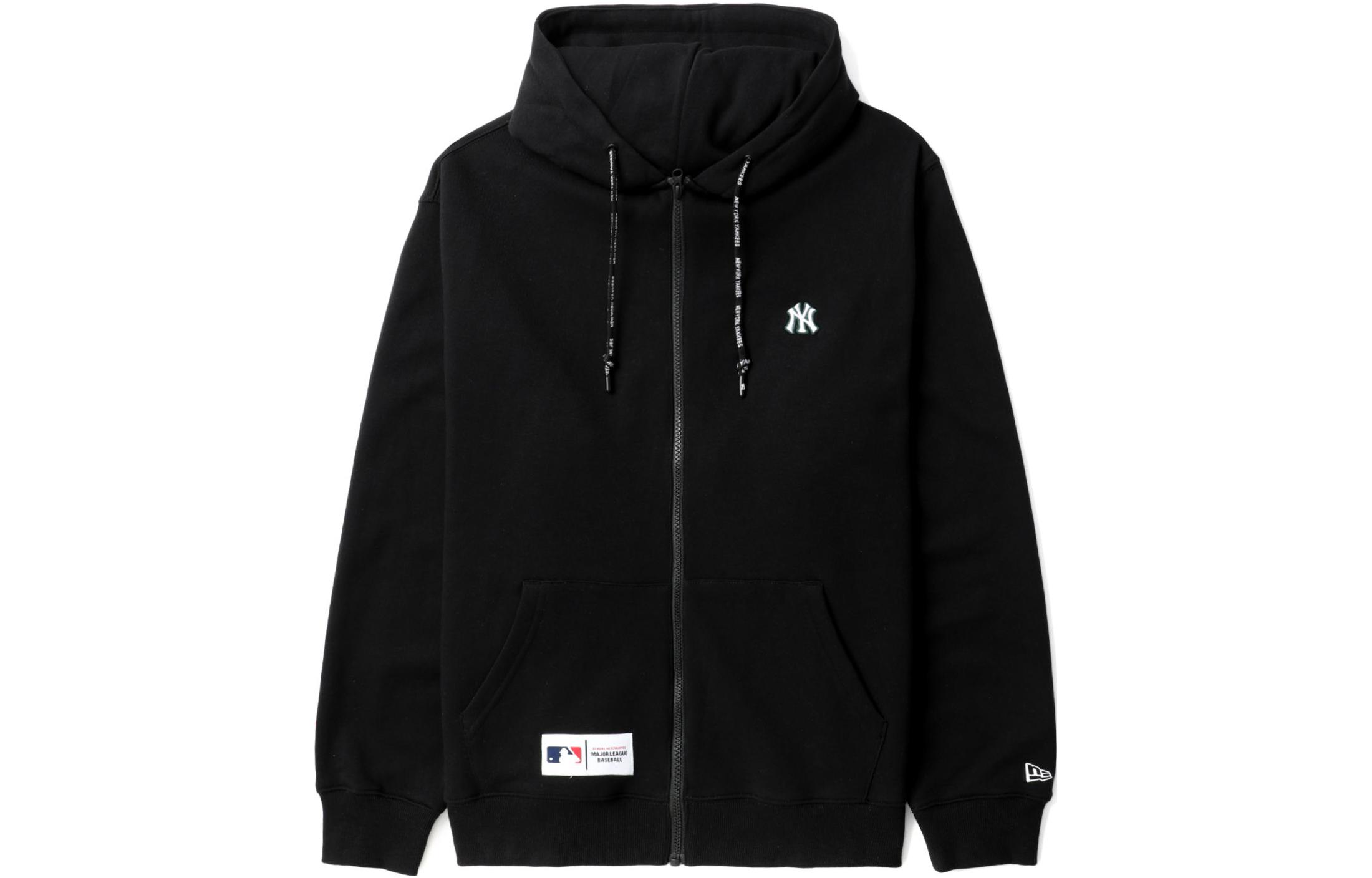 New Era MLB New York Yankees Oversized Plain Long Sleeve Sweatshirt Black NERSWM00075XLBKX00M