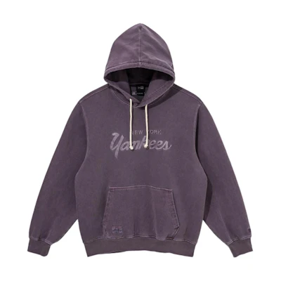 New Era MLB New York Yankees Purple Hoodie with Kangaroo Pocket Unisex 14133428
