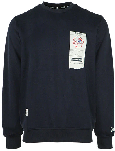 new-era-mlb-new-york-yankees-ticket-print-navy-unisex-long-sleeve-sweatshirt-12544708