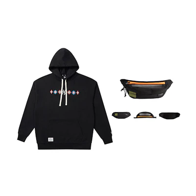New Era MLB New York Yankees Tribal Hoodie Gift Set Unisex Black 12877408LH