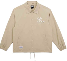 New Era MLB New York Yankees Unisex Loose-Fit Button-Up Long Sleeve Jacket 14529414 New Era MLB New York Yankees Unisex Loose-Fit Button-Up Long Sleeve Jacket 14529414