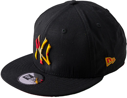 new-era-mlb-ny-logo-black-embroidered-cotton-cap-unisex-couple-style-12361620