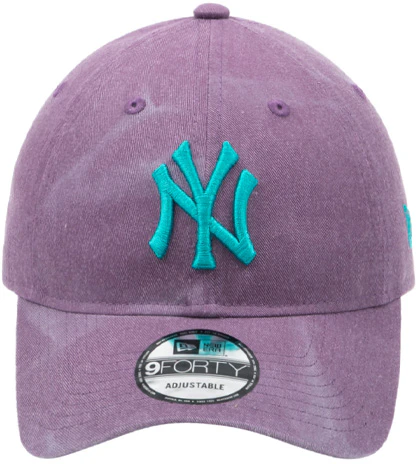 new-era-mlb-ny-tie-dye-vintage-adjustable-cap-purple-unisex-couple-style-12866374