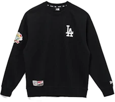 New Era MLB NY Yankees Crewneck Loose-fit Embroidered Sweatshirt Unisex Black 13546468 New Era MLB NY Yankees Crewneck Loose-fit Embroidered Sweatshirt Unisex Black 13546468