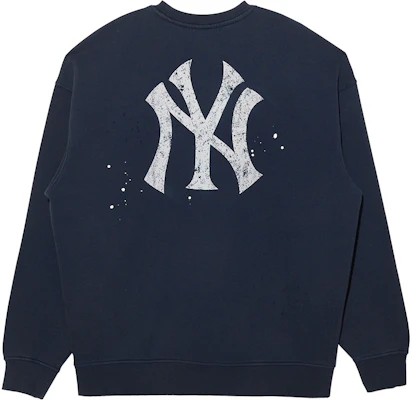 뉴에라 MLB 뉴욕 양키스 워시드 디스트로이드 크루넥 스웨트셔츠 네이비 유니섹스 13338666 Buy 뉴에라 MLB 뉴욕 양키스 워시드 디스트로이드 크루넥 스웨트셔츠 네이비 유니섹스 13338666