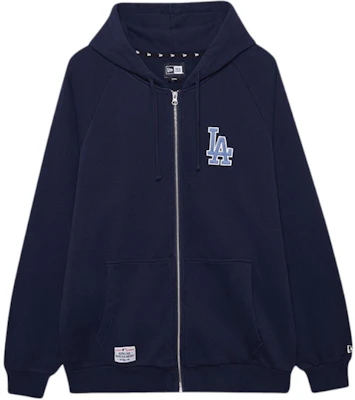 New Era MLB 復古洛杉磯道奇海軍藍連帽拉鍊外套 男女適用 14385215 Buy New Era MLB 復古洛杉磯道奇海軍藍連帽拉鍊外套 男女適用 14385215