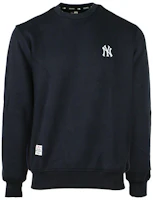 New Era MLB Series New York Yankees Navy Blue NY Logo Crewneck Sweatshirt Unisex 12544742 New Era MLB Series New York Yankees Navy Blue NY Logo Crewneck Sweatshirt Unisex 12544742