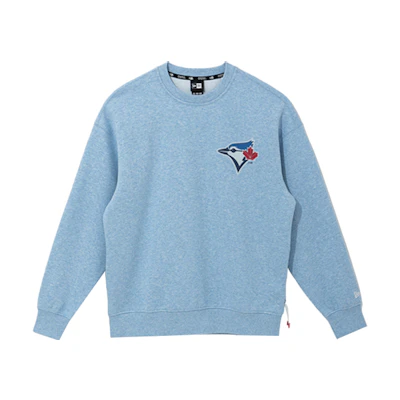New Era MLB SS22 Animal Print Pullover Hoodie Sky Blue 13086592