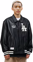 Purchase New Era MLB SS24 洛杉磯道奇隊黑色拉鍊外套 男女適用 14179180
