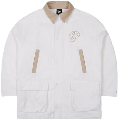 ニューエラ MLB ユニセックス アイボリーホワイト シングルジャケット ルーズフィット 13559693 Buy ニューエラ MLB ユニセックス アイボリーホワイト シングルジャケット ルーズフィット 13559693
