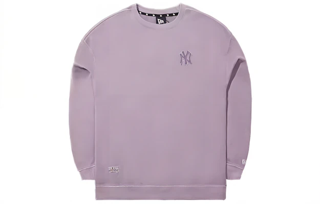 New Era MLB 復古洗舊紐約繡花圓領衛衣 男女款 紫棕色 13789262 Order New Era MLB 復古洗舊紐約繡花圓領衛衣 男女款 紫棕色 13789262