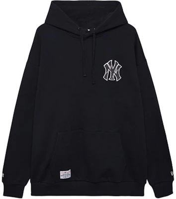 New Era MLB 復古洋基隊連帽衫 黑色 男女款 - 棒球風格套頭衫 14385195 Lookbook New Era MLB 復古洋基隊連帽衫 黑色 男女款 - 棒球風格套頭衫 14385195