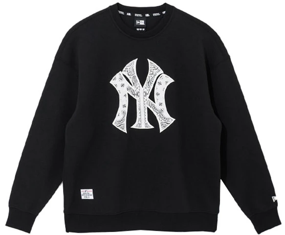 new-era-mlb-yankees-black-printed-crewneck-sweatshirt-unisex-casualwear-13086602
