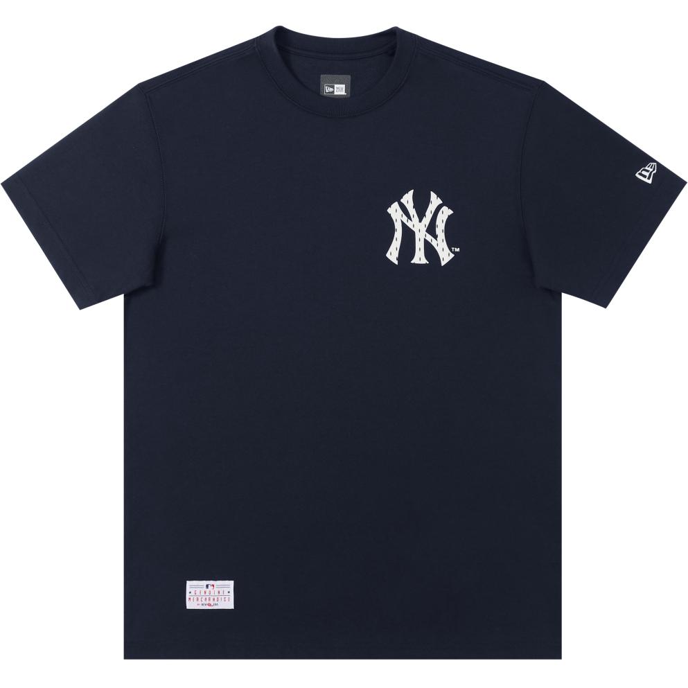 New Era MLB Yankees Classic NY Print Summer Unisex Tee with Gift Box. 12354507