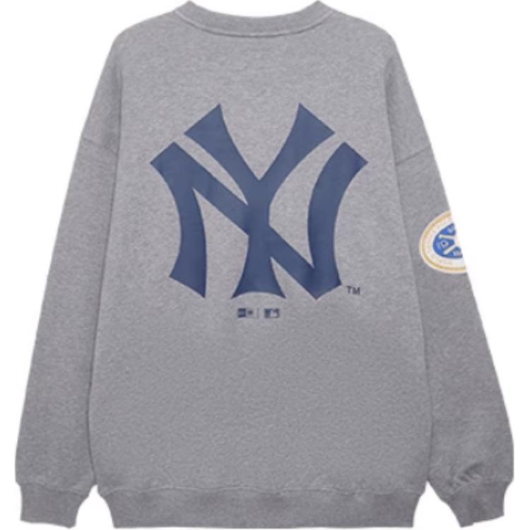 New Era MLB Yankees Vintage Stadium Crewneck Sweatshirt Unisex Dark Gray 14450547