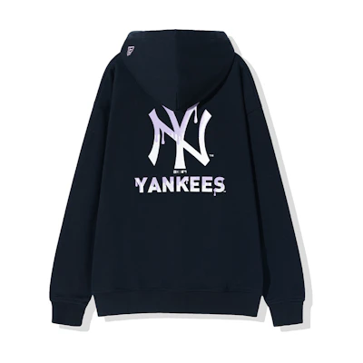 New Era New York Yankees Gradient Logo Hoodie Unisex Black 13731299