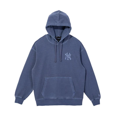 New Era New York Yankees Navy Blue Washed Pullover Hoodie Unisex 13781104