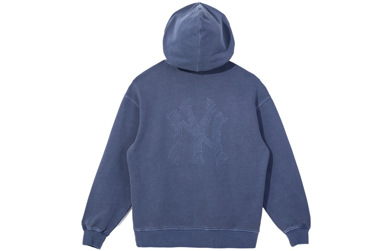 Lookbook 뉴에라 뉴욕 양키스 네이비 블루 워시드 풀오버 후디 유니섹스 13781104