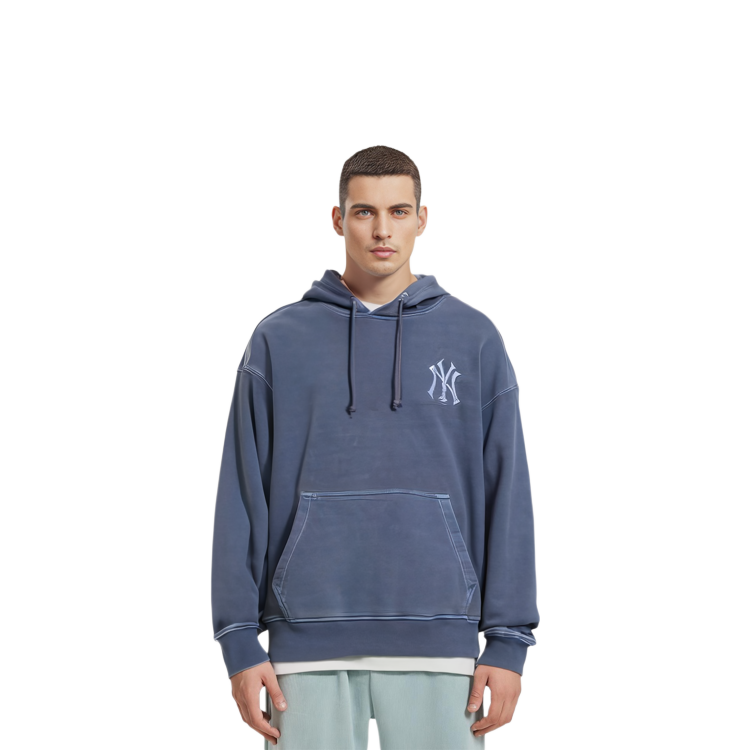 Purchase 뉴에라 뉴욕 양키스 네이비 블루 워시드 풀오버 후디 유니섹스 13781104