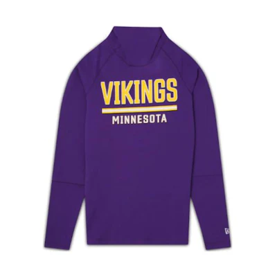 New Era Purple Letter Print Hoodie 60410457