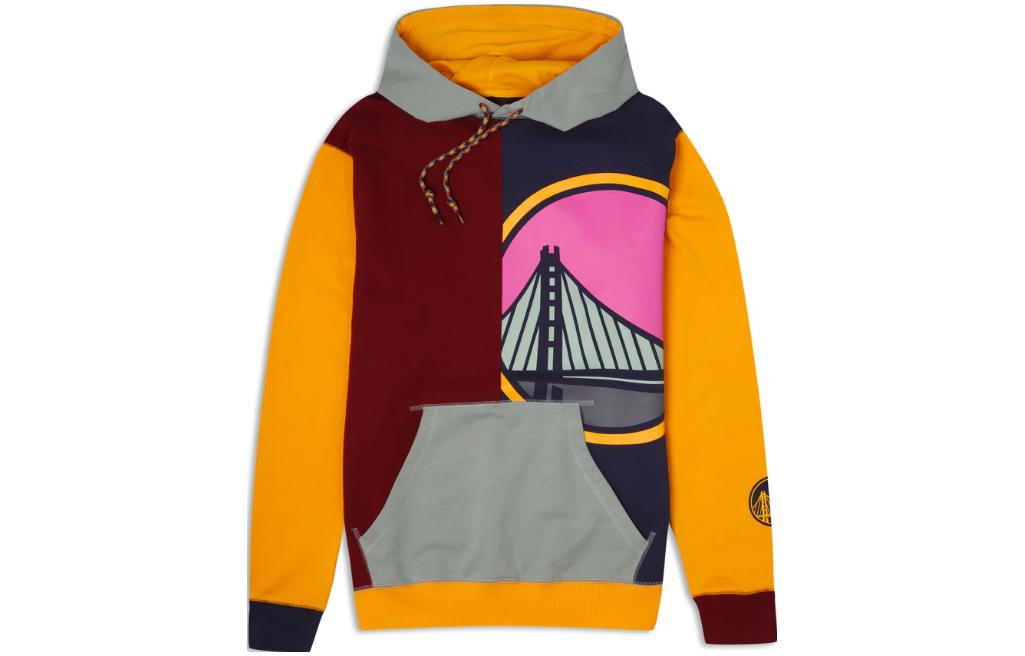 New Era Red & Gray Classic Colorblock Hoodie Pullover 60409849