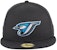New Era Retro On-Field Toronto Blue Jays 2004 Hat Club Exclusive 59Fifty Fitted Hat Graphite